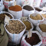 Raw Chinese herb market, Chengdu 